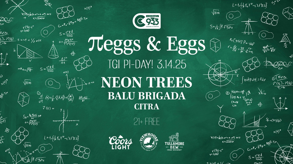 NEON TREES, Balu Brigada & CITRA to perform at Keggs and Eggs on Mar 14