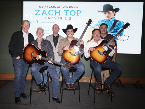 Zach Top Celebrates First No. 1 Hit with BMI (Photos)
